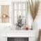 2ft. Pre-Lit Flocked Artificial Christmas Tree in Decorative Birch Bark Planter, LED Lights